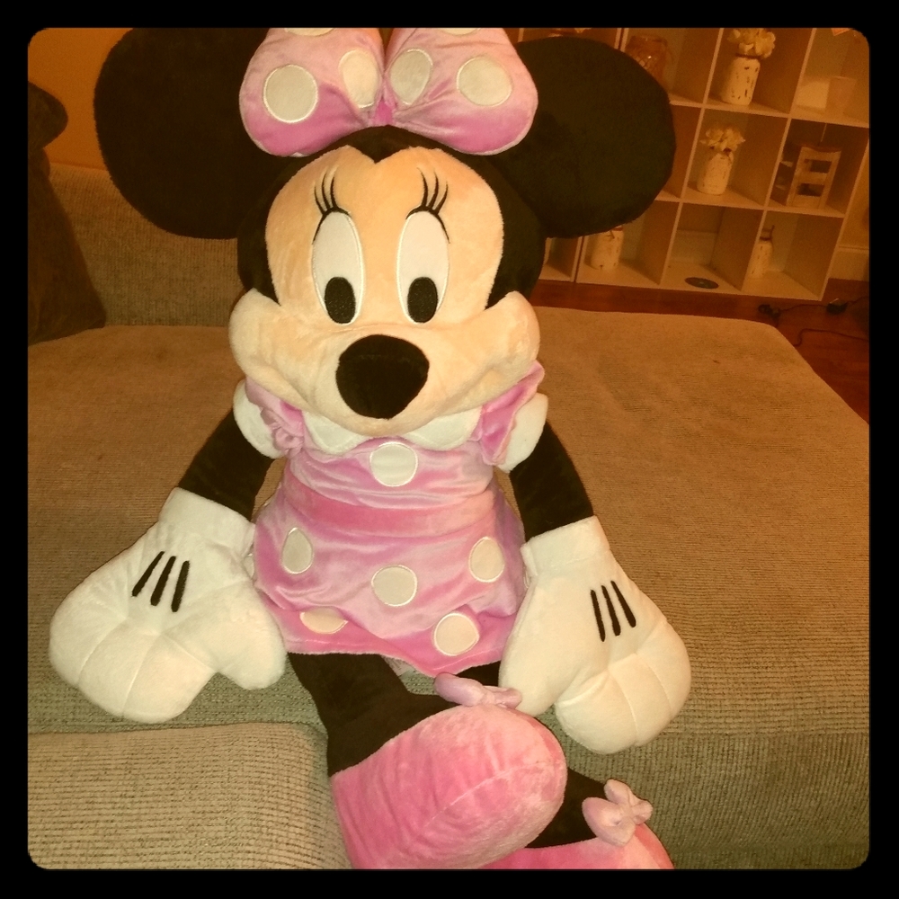 Original authentic Disney 27-in Minnie mouse